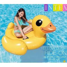 INTEX 57556 PELAMPUNG Bebek Yellow Duck Ride On